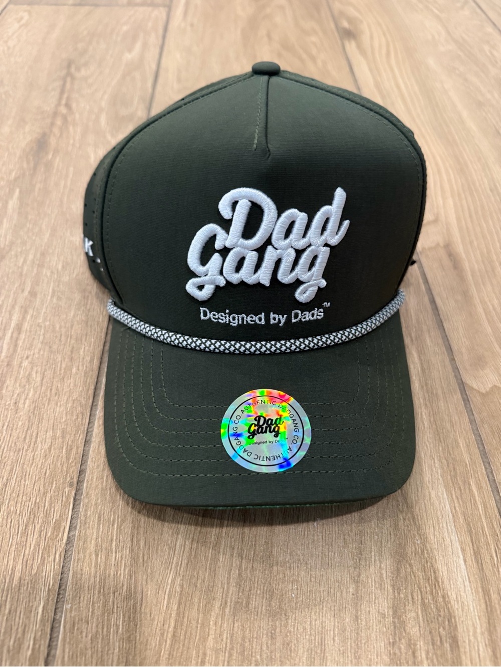 Olive Green Dad Gang Hat